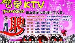 ktv招聘圖片