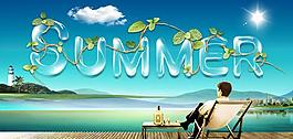 夏日清涼圖片