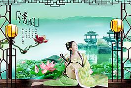 清明 西湖圖片