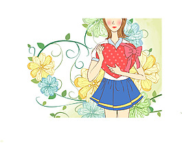 清純少女