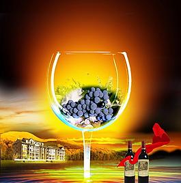 紅酒廣告圖片