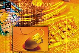 intelnet概念数码底纹图片