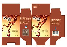 德芙巧克力包裝 盒裝 紅酒圖片