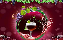 紅酒 葡萄酒廣告圖片