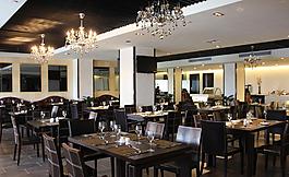 酒店餐厅环境图片