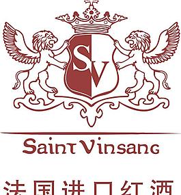 法國進口紅酒矢量圖圖片
