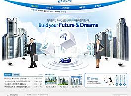韓國(guó)企業(yè)網(wǎng)站圖片