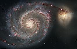 m51 旋渦星系圖片