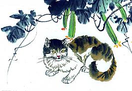 中國(guó)畫--貓(51張)圖片