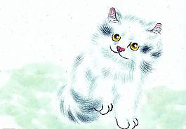中国画--猫(51张)图片