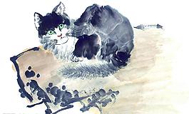 中国画--猫(51张)图片