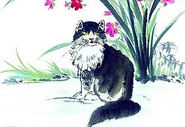 中国画--猫(51张)图片