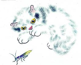 中国画--猫(51张)图片