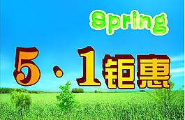 五一鉅惠圖片