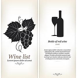 西餐廳菜單封面設計圖片