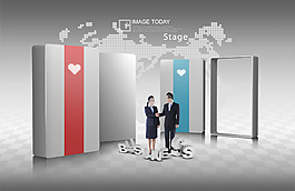 高清PSD分層素材企業(yè)文化