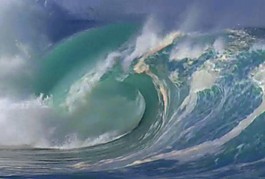 蔚藍的大海