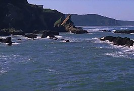 海滩风景模板