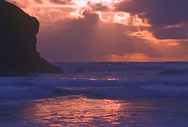 夕陽視頻素材素材下載
