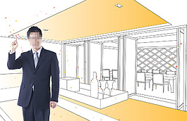 高清PSD分层素材企业领导
