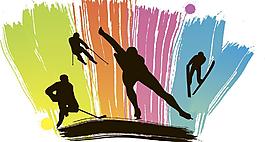 體育運動人物圖片