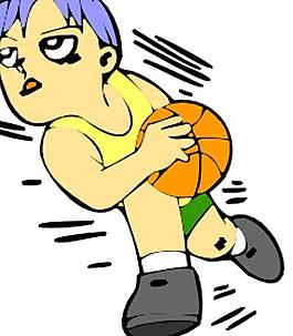 籃球 卡通運動人物圖片