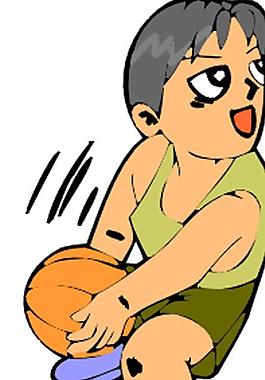 籃球 卡通運動人物圖片