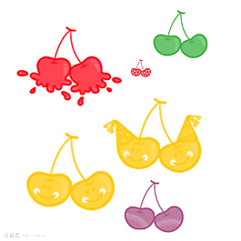 櫻桃素材