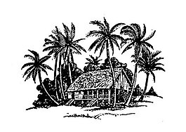 夏季素描简笔画PSD素材