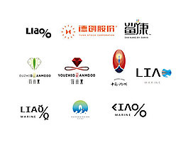 公司logo標志圖標矢量圖 AI