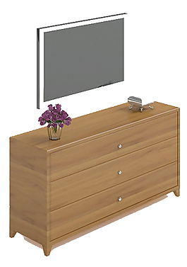 電視柜素材模型