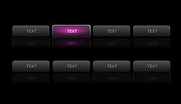 黑色導(dǎo)航按鈕