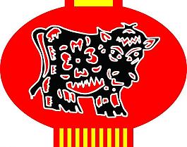 燈籠牛圖片