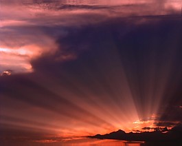 夕陽素材下載