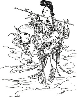 古代傳統(tǒng)仙女童子
