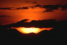 夕陽(yáng)視頻素材