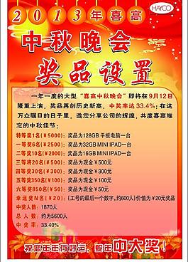 中秋海報(bào)圖片