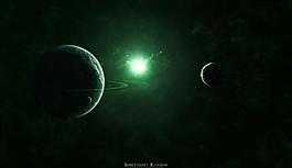 宇宙太陽系圖片