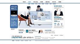 韓國(guó)精品網(wǎng)頁(yè)模板圖片