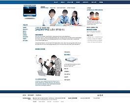 韓國(guó)精品網(wǎng)頁(yè)模板圖片
