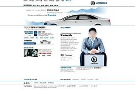 韓國(guó)精品網(wǎng)頁(yè)模板圖片