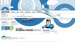 韓國精品網(wǎng)頁模板圖片