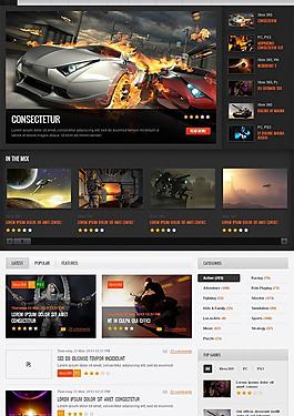 html5模板下載圖片