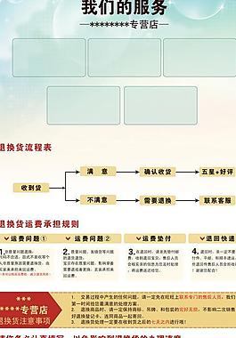 淘寶退換貨卡圖片