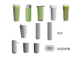 杯子生活用品款式圖