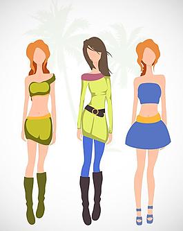 手繪少女圖片