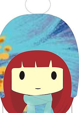 矢量女孩圖片