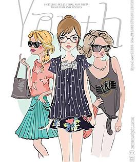 時尚女孩漂亮女人圖片