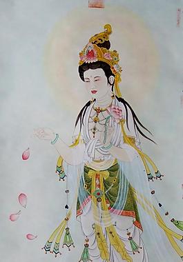 南海觀世音菩薩圣像圖片