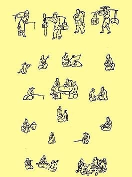 國(guó)畫古代人物圖片